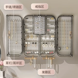 Коробочка для хранения, вместительная и большая коробка для хранения, серьги, ожерелье, высококлассное ювелирное украшение, изысканный аксессуар