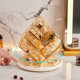 High-end cosmetics storage box rotating makeup brush barrel