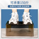 Kaman facial mask storage box transparent box placed on the desktop