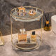 Kaman glass + metal light luxury bathroom shelves
