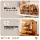 Kaman small brown box glass cosmetics storage box