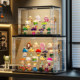 Blind box storage display rack front opening figure box