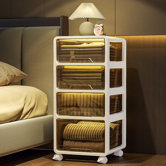 Kaman multi-layer drawer cosmetic storage cabinet