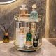 Kaman glass + metal light luxury bathroom shelves