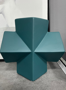 现代样板间玄关客厅电视柜装饰画摆件创意软装搭配仿真绿植组合