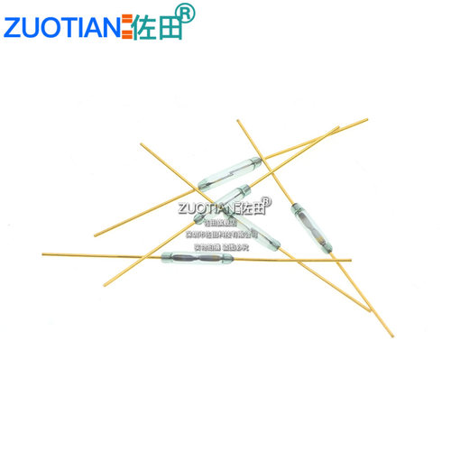 1.8*10MM 常开型 MKA10110 干簧管 磁控磁性磁感应开关 - 图1