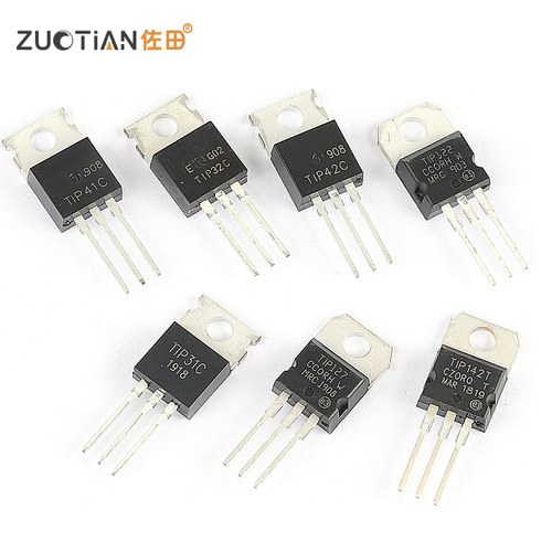 TIP41C TIP122/127/42/31/32/142 功率晶体管 6A/100V 三极管NPN - 图2