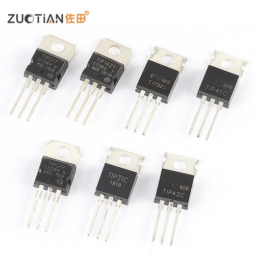 TIP41C TIP122/127/42/31/32/142 功率晶体管 6A/100V 三极管NPN - 图3
