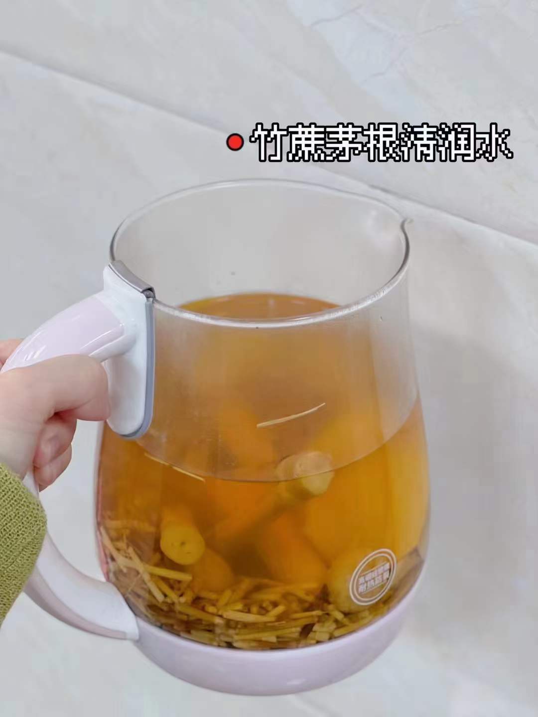 加量版竹蔗茅根清润汤雪梨甘蔗海底椰无花果儿童成人养肺润燥汤包 - 图1