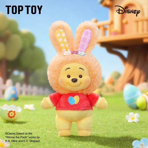 【现货】TOPTOY迪士尼春日彩蛋盲盒毛绒挂件小熊维尼布鲁托高飞 - 图3