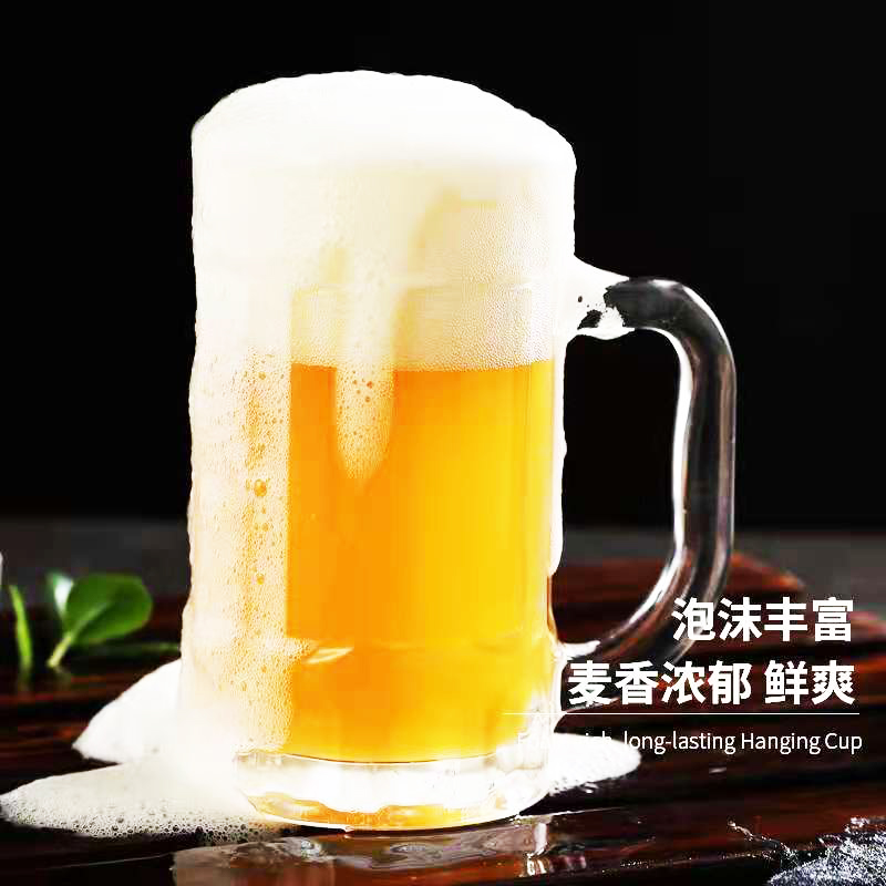 雪花原麦浓度11.5P原浆扎啤1L*6罐装精酿全麦优级黄白生啤鲜啤酒 - 图1