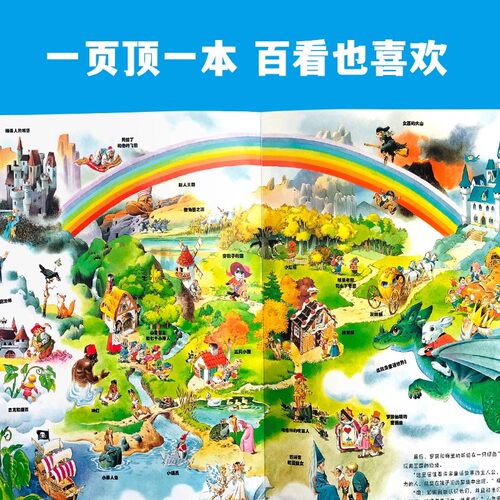 托尼沃尔夫超级大绘本3–6岁幼儿园绘本阅读故事地板翻翻书5-6岁书籍早教启蒙动物撕不烂那么大的触摸儿童绘本经典童话 - 图0