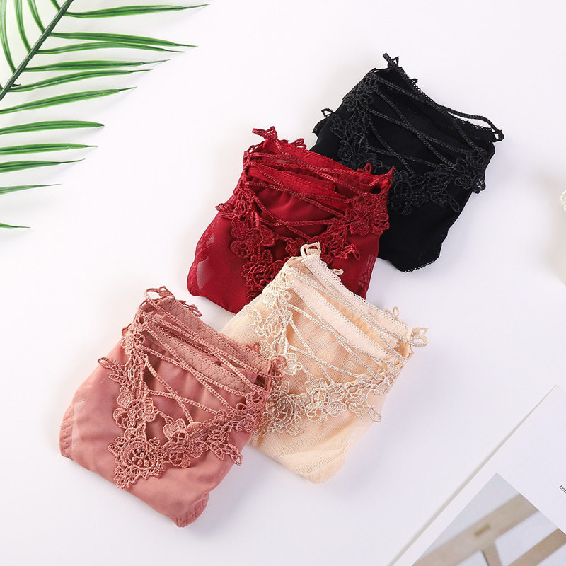 欧美超薄透明网纱丁字裤女中腰无痕性感诱惑交叉带透气瑜伽t裤,淘宝优惠券,粉丝福利购,淘宝优惠卷