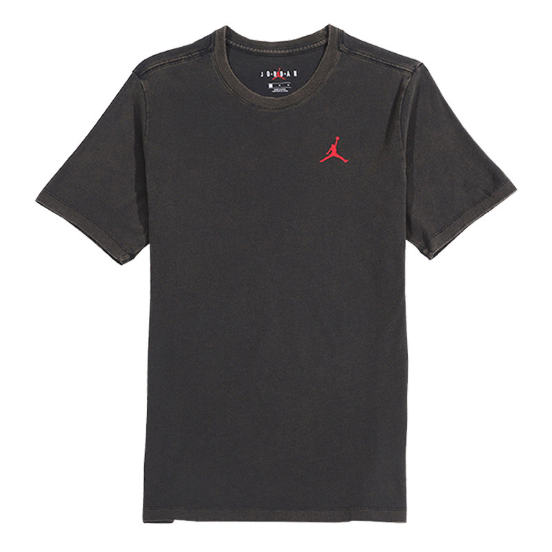 AIR JORDAN飞人扣篮剪影AJ做旧复古运动男休闲短袖T恤AQ3735-010,淘宝优惠券,粉丝福利购,淘宝优惠卷