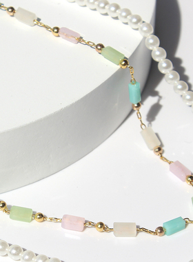 双层叠戴锁骨链小众设计