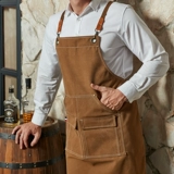 Чай с молоком, фартук, водонепроницаемая джинсовая ткань для коммерческого использования для гостиной для работы, делается под заказ, с печатью вашего логотипа