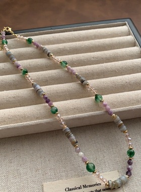 福利款新中式葫芦福袋蝴蝶结珍珠项链时尚锁骨链甜美国潮项饰女