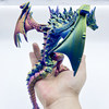 3D printed Ghidorah movable Chinese dragon joint flying dragon