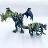 3D printed Ghidorah movable Chinese dragon joint flying dragon