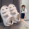 Boys and girls toe-cap sandals, medium and large children's thick-soled Roman shoes