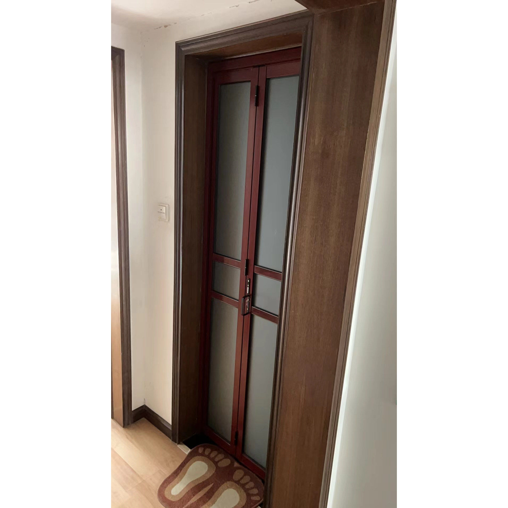 钛镁合金吊轨移门小折叠卫生间推拉厨房无下轨浴室玻璃门对开阳台,淘宝优惠券,粉丝福利购,淘宝优惠卷