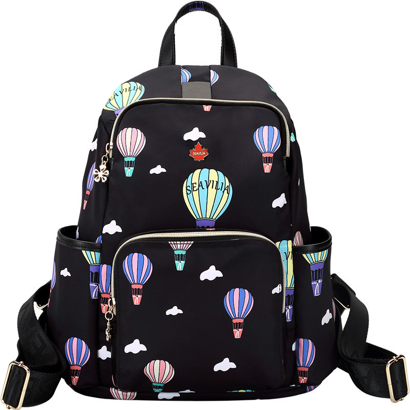 诗蔚2020新款牛津布韩版旅游双肩包 诗蔚箱包双肩背包