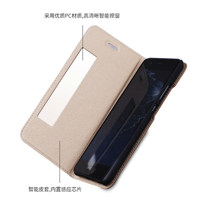 适用于华为p20/p20pro/p30/p30pro手机壳翻盖华为p30pro真皮质商务男士智能全包奢华牛皮套男商务高档保护套 - 图3