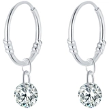 Кольцо, серьги, серебряный браслет, небольшой дизайнерский браслет с одной бусиной, серебро 925 пробы, тренд сезона