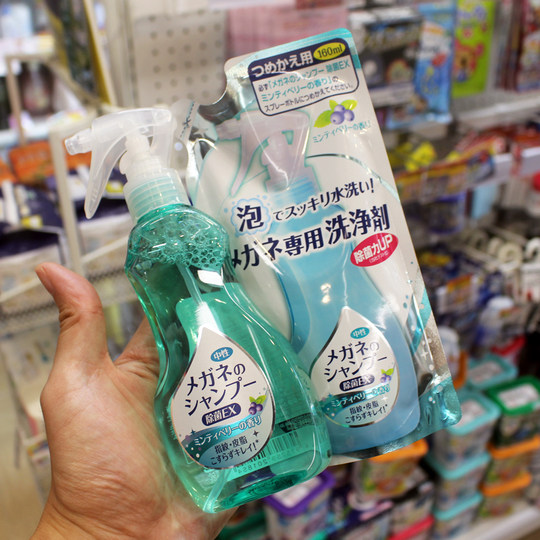 现货速发！日本进口眼镜清洗液SOFT99中性去油除菌无香清洁替换