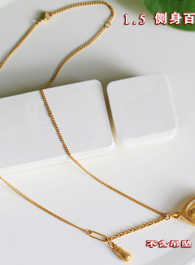 高端佛牌多挂项链不掉色