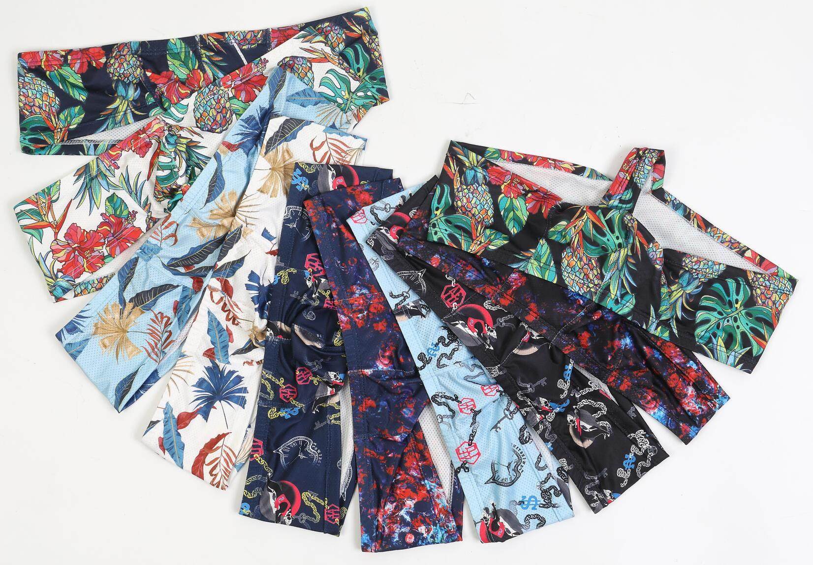 小平角性感半包臀大囊袋男士内裤网孔网眼卡通印花透气大丁字裤衩,淘宝优惠券,粉丝福利购,淘宝优惠卷