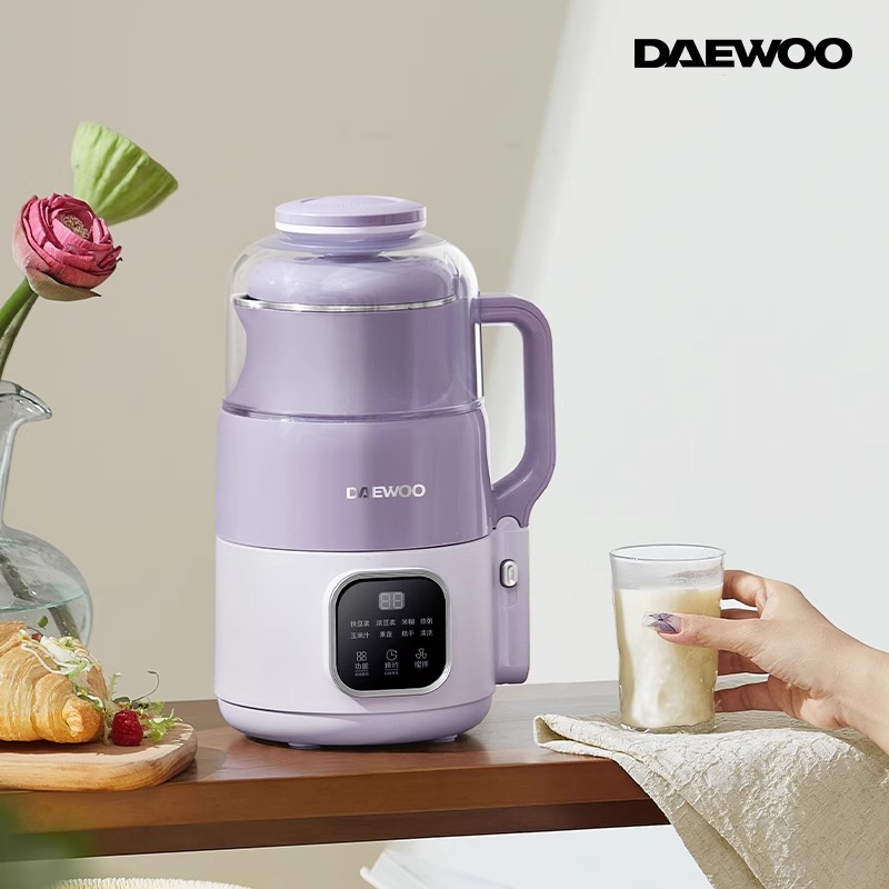 Daewoo removable and washable wall breaker soymilk machine 2024 new model