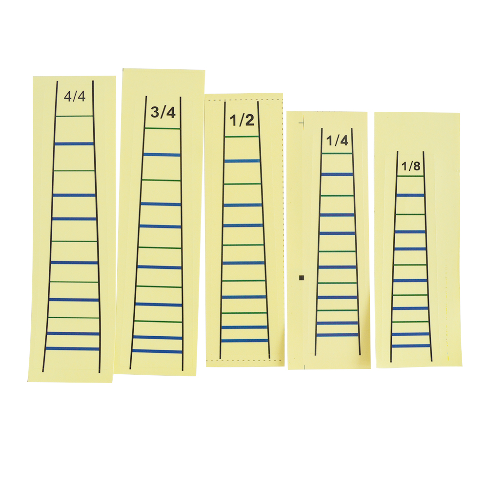 小提琴把位贴纸标签指法初学位置贴4/4 3/4 1/2 1/4 1/8练琴指板-图2