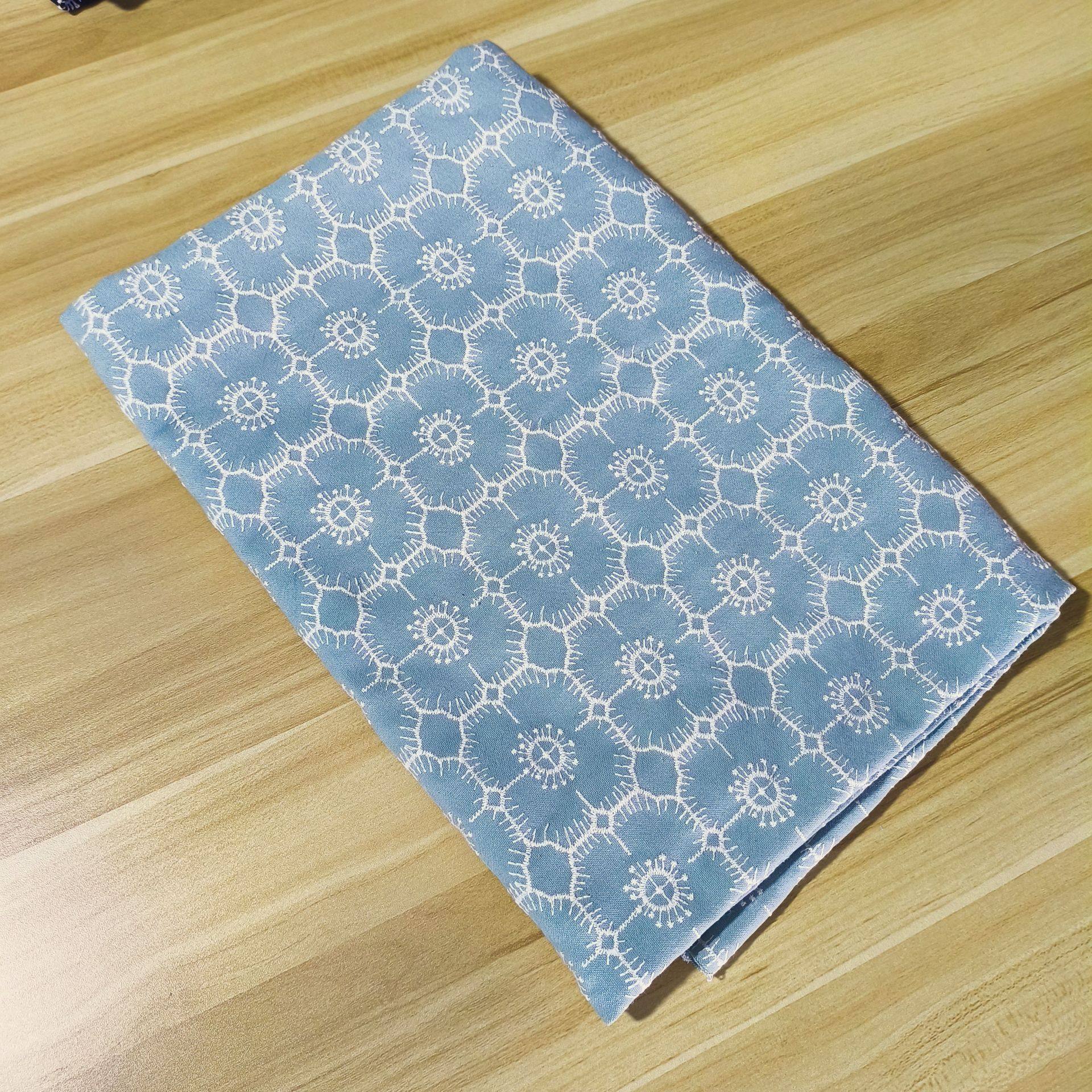 棉麻刺绣皆川明风格海葵布料桌布沙发抱枕套门帘手账本茶几布面料,淘宝优惠券,粉丝福利购,淘宝优惠卷