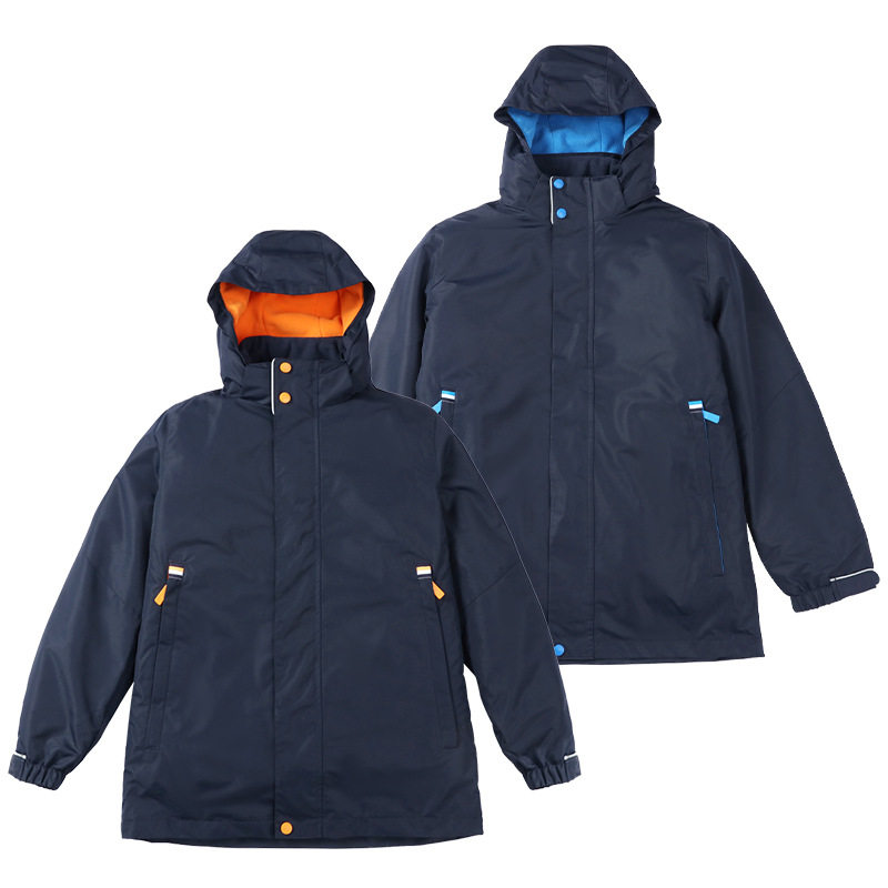 伊顿同款中小学生校服棉袄儿童冲锋衣三合一秋冬保暖棉衣套装外套,淘宝优惠券,粉丝福利购,淘宝优惠卷