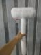 Customized pure white plush hammer with text, oversized live auction hammer, car dealer, car rear window ornament toy
