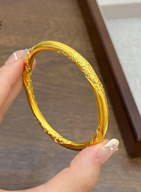 金店同款沙999古法祥云纹