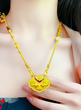 金店同款沙999点钻双鱼如