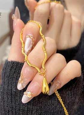 金店同款沙999鎏岁月水滴