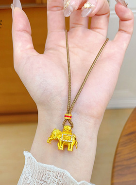 越南古法沙金999点钻吉祥