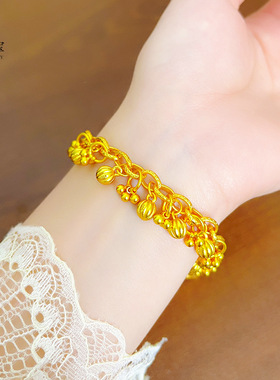 金店同款沙999硕果累手錬