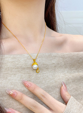 古法沙金999拉丝圣诞帽珍