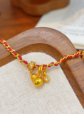 古法沙金点钻跑环葫芦爱心