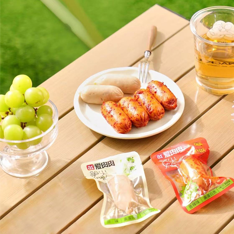 a1笋尖鸡肉肠香肠即食肠原味香辣代餐办公室解馋休闲食品小零食 - 图0