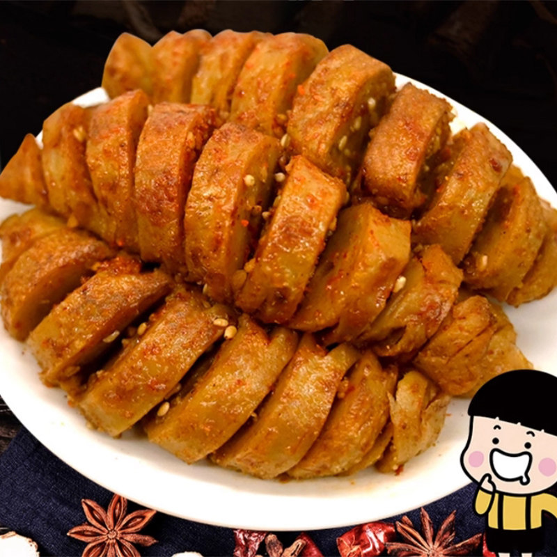 口水娃香辣烤面筋手撕素肉豆干休闲食品网红爆款零食小吃开袋即食,淘宝优惠券,粉丝福利购,淘宝优惠卷