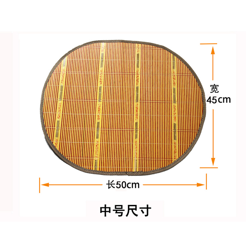 宠物窝配套凉席夏季正反面竹面布面凉垫冰垫狗垫春夏季凉竹席坐垫 - 图1