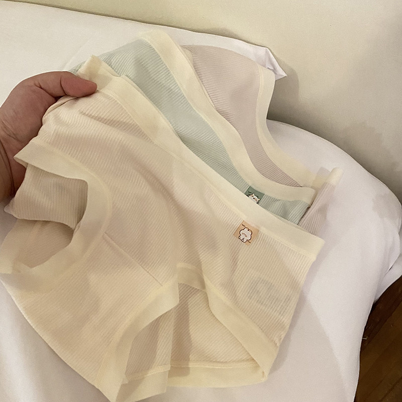 内裤女2025新款甜美女生三角裤纯棉裆透气卡通少女短裤奶油冰淇淋,淘宝优惠券,粉丝福利购,淘宝优惠卷