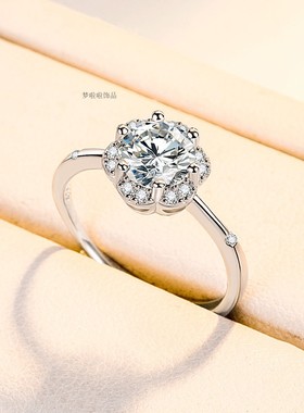 新品时尚仿真钻戒畅销公主四方