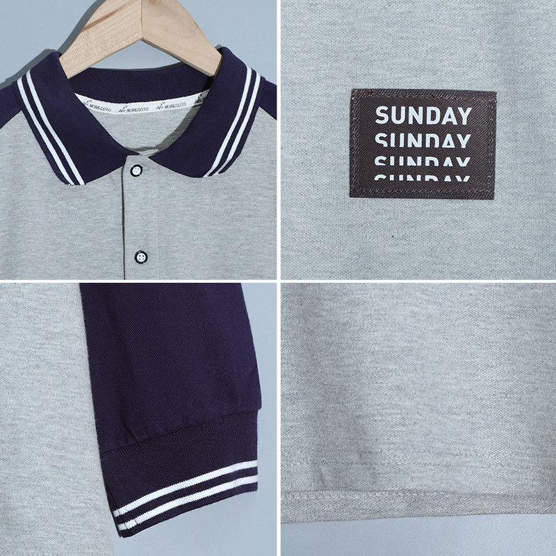 胖童男童Polo衫春秋装新款青少年加肥加大码宽松长袖t恤翻领上衣,淘宝优惠券,粉丝福利购,淘宝优惠卷