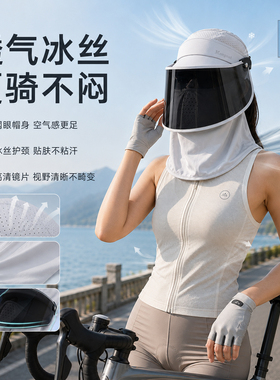 偏光+防紫外线防眩光大镜片帽子